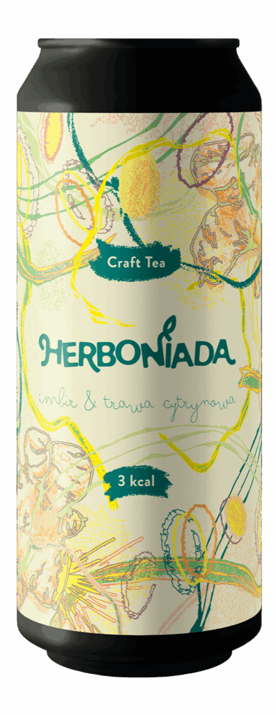 herboniada browar palatum zdrowy napój w puszce, bez dodatku cukru