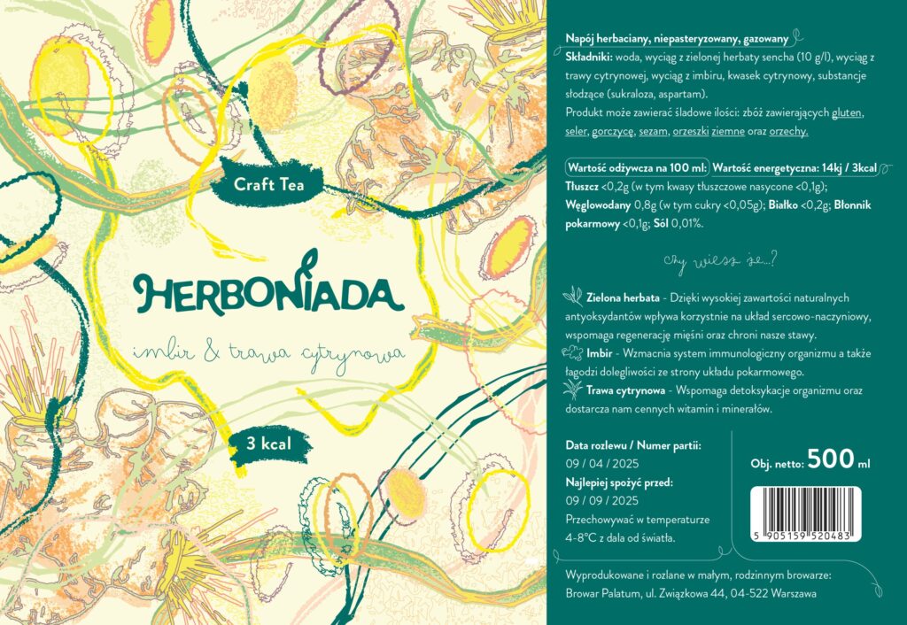 herboniada browar palatum napoój w puszce